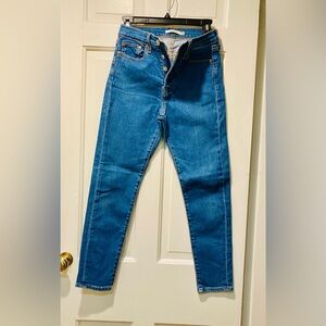 Levi's Blue Skinny Jeans Classic Denim